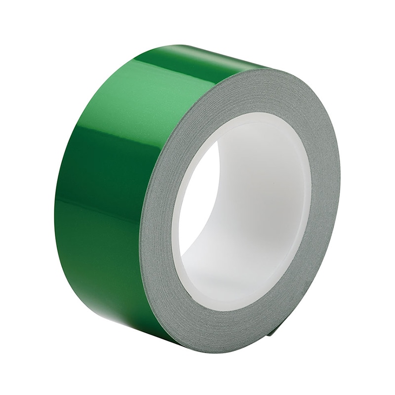 ミドリ安全 ラインテープ ベルデビバハードテープ 緑 50mm幅×20m 4073051350 1巻（ご注文単位1巻）【直送品】