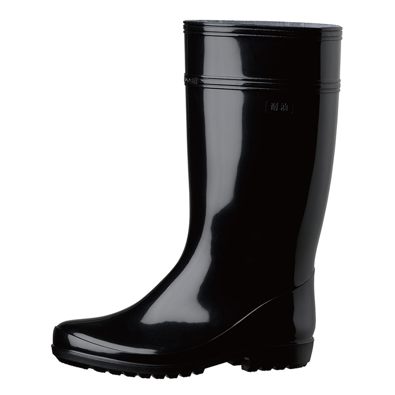 ミドリ安全 作業長靴 ワークエース W2000 ブラック 28.0cm 21350004 1組(ご注文単位1組)【直送品】