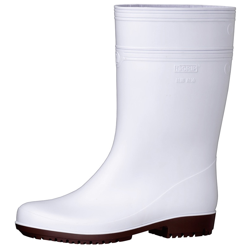 ミドリ安全 超耐滑長靴 NHG2000ス-パ- ホワイト 25.5cm 21300090 1組(ご注文単位1組)【直送品】