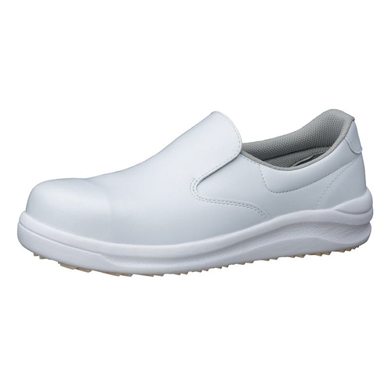 ミドリ安全 粉職場専用 先芯入り耐滑作業靴 コナグリップ CG-600 ホワイト 27cm 21250674 1組（ご注文単位1組）【直送品】