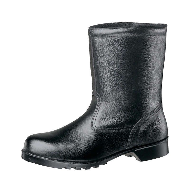 ミドリ安全 静電安全靴 半長靴 V2400N静電 ブラック 27cm 10400516 1組（ご注文単位1組）【直送品】