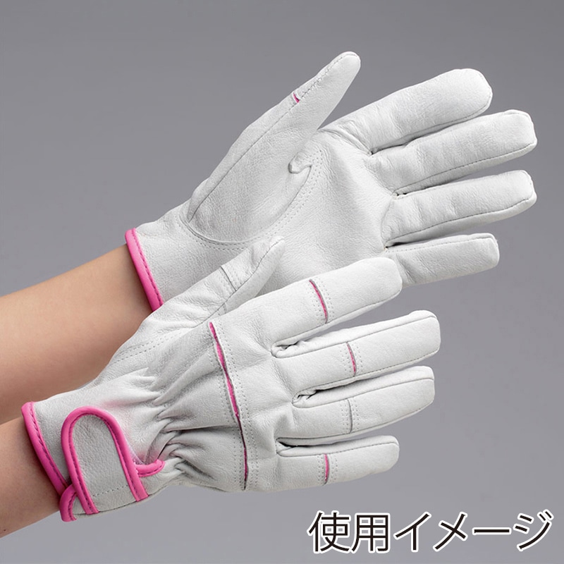 ミドリ安全 働く女性用 革手袋 S MT-550 4041430610 1組（ご注文単位1組）【直送品】
