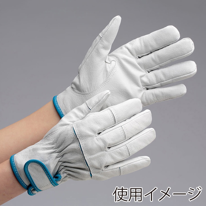 ミドリ安全 働く女性用 革手袋 M MT-550 4041430620 1組（ご注文単位1組）【直送品】