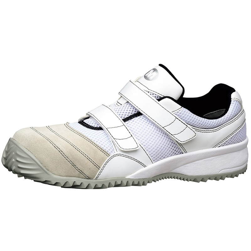 ミドリ安全 屈曲作業向けプロスニーカー　TS-115Nホワイト 24.0cm 21250395 1組（ご注文単位1組）【直送品】