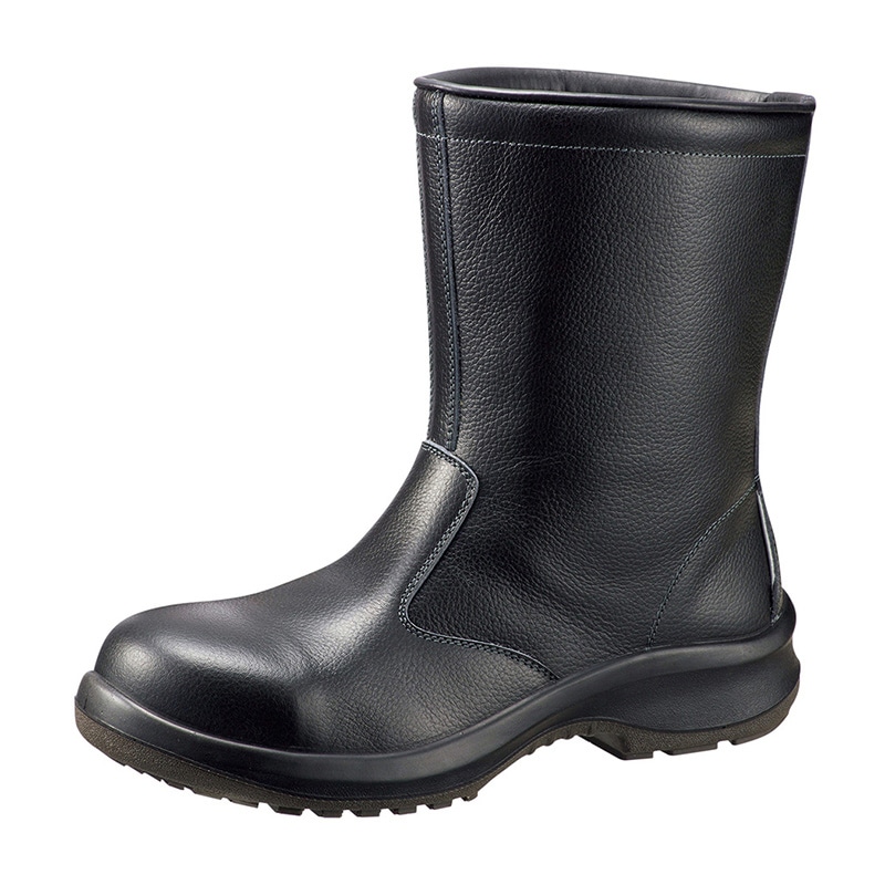 ミドリ安全 安全靴 プレミアム ハイ・ベルデ 半長靴 PRM240 ブラック 23.5cm 15400003 1組（ご注文単位1組）【直送品】