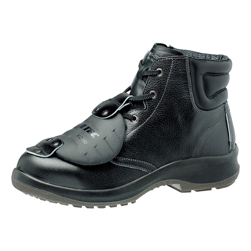 ミドリ安全 安全靴 プレミアム ハイ・ベルデ 中編上 PRM220甲プロM2 ブラック 24.5cm 15100012 1組(ご注文単位1組)【直送品】