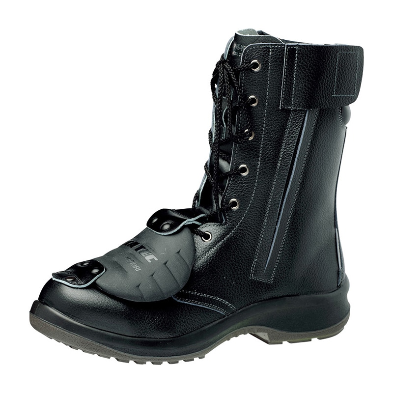 ミドリ安全 安全靴 プレミアム ハイ・ベルデ オールハトメ 甲プロM2 PRM230F ブラック 27.5cm 15300008 1組(ご注文単位1組)【直送品】