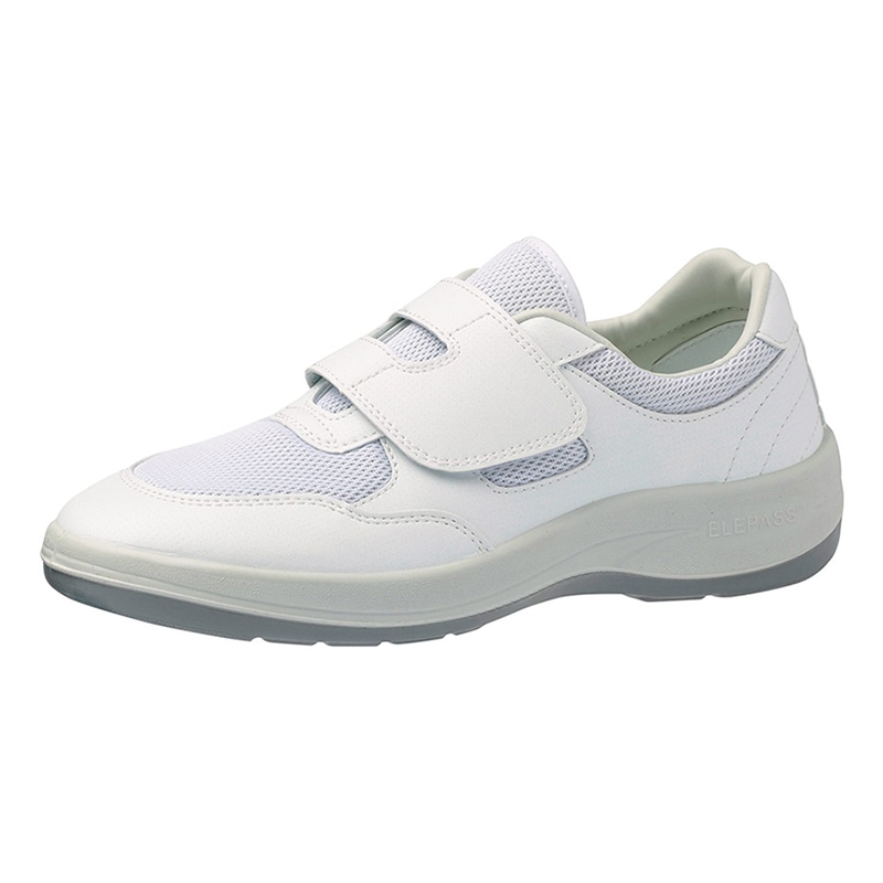 ミドリ安全 男女兼用 静電作業靴 エレパス NU403 ホワイト 29cm 21001229 1組（ご注文単位1組）【直送品】