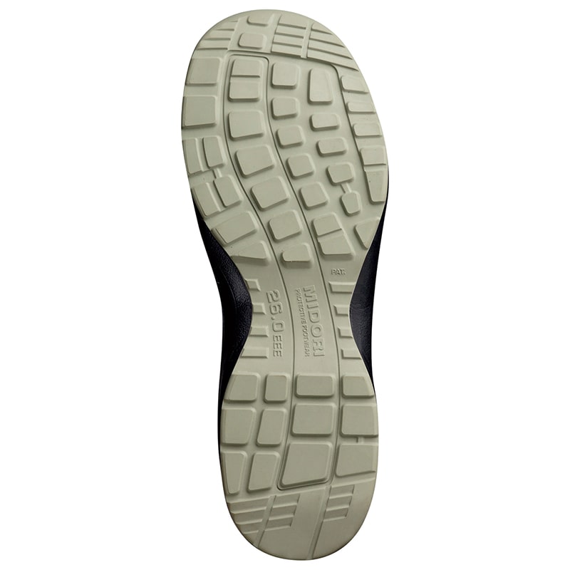 ミドリ安全 Boaシステム　小指保護プロスニーカー PF-117Boaブラック　26.0cm 21250955 1組（ご注文単位1組）【直送品】