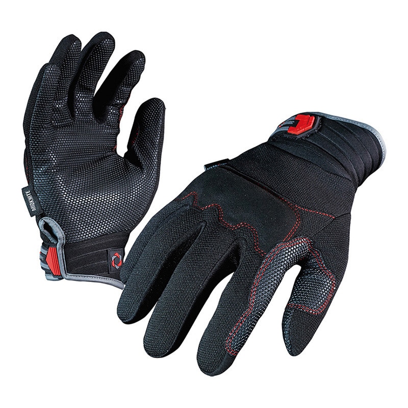 ミドリ安全 軽作業用手袋 カーボンヘックス L KX-02A 4044131230 1組（ご注文単位1組）【直送品】