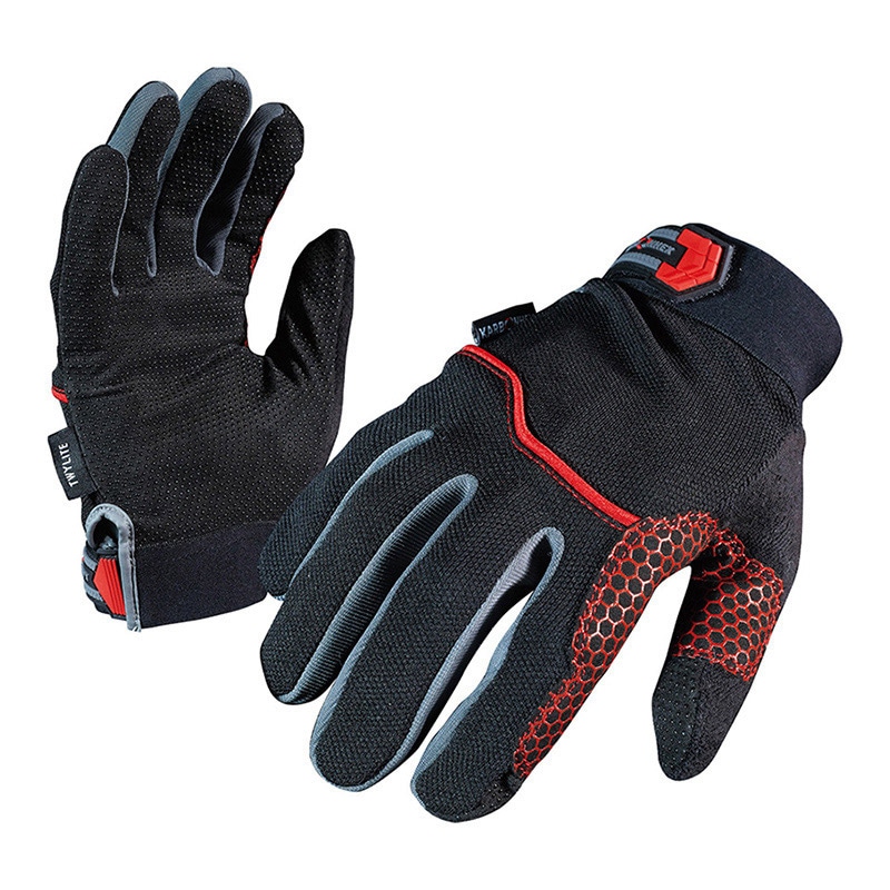 ミドリ安全 軽作業用手袋 カーボンヘックス M KX-02B 4044131320 1組（ご注文単位1組）【直送品】