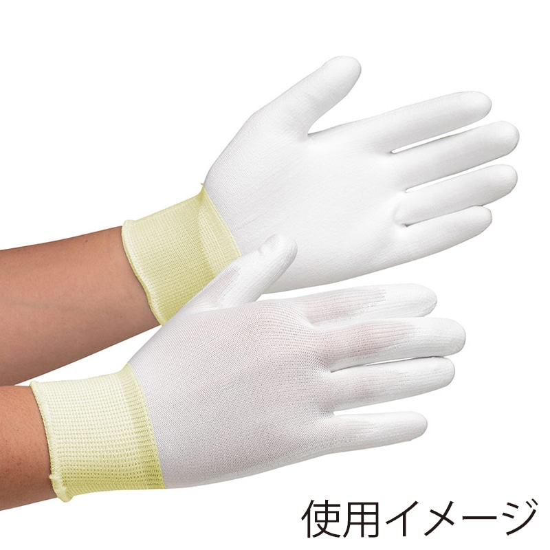 ミドリ安全 ウレタンすべり止め手袋 手のひらコーティング LL MCG-700N 10双入 4045070040 1束(ご注文単位1束)【直送品】