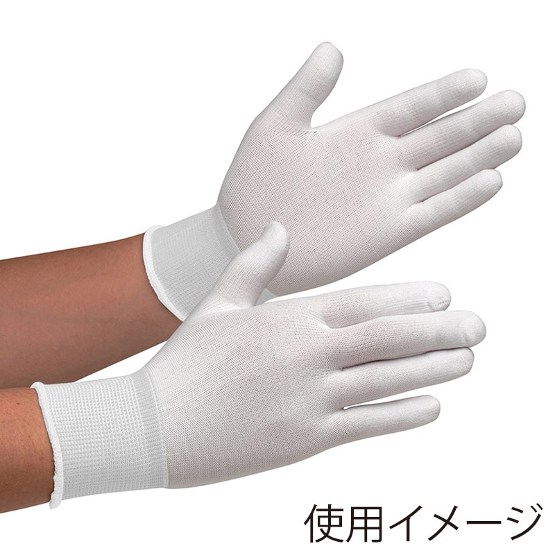 ミドリ安全 ウレタンすべり止め手袋 ノンコートタイプ S MCG-702N 10双入 4045070210 1束（ご注文単位1束）【直送品】