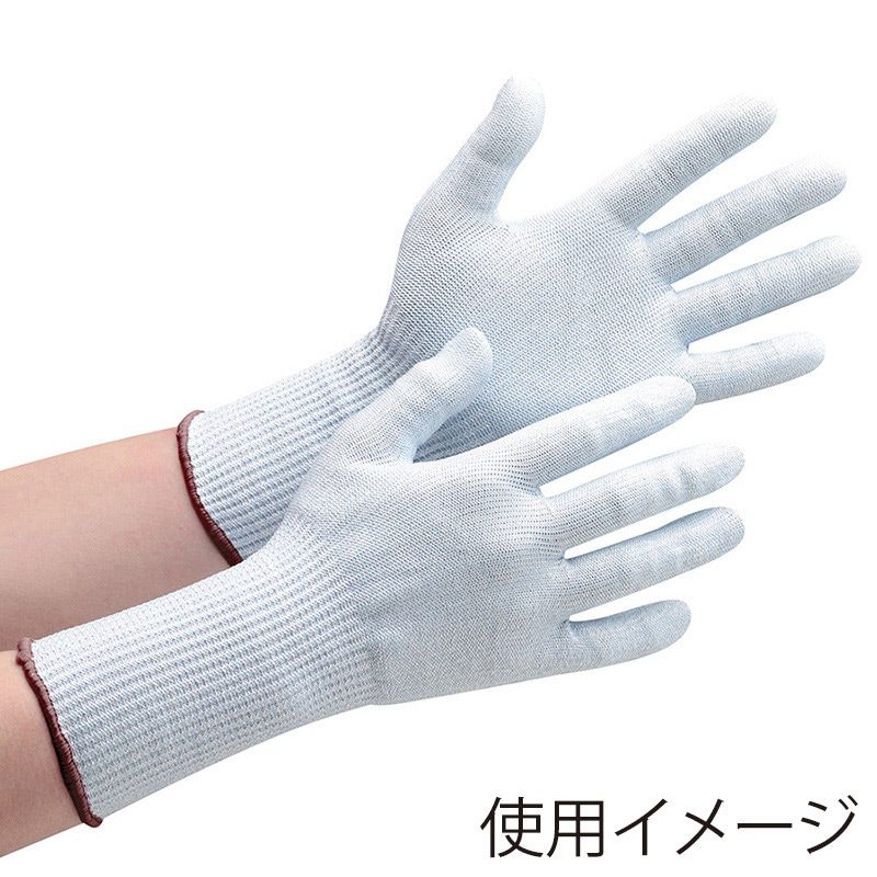 ミドリ安全 耐切創性手袋 カットガード ロング SS F102 4043103300 1組（ご注文単位1組）【直送品】