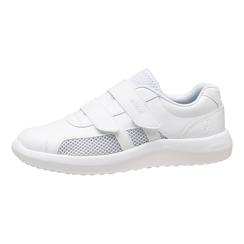 ミドリ安全 静電作業靴 メディカルエレパス スプリングジョイ CSS-706Si静電 ホワイト 27cm 21051070 1組（ご注文単位1組）【直送品】