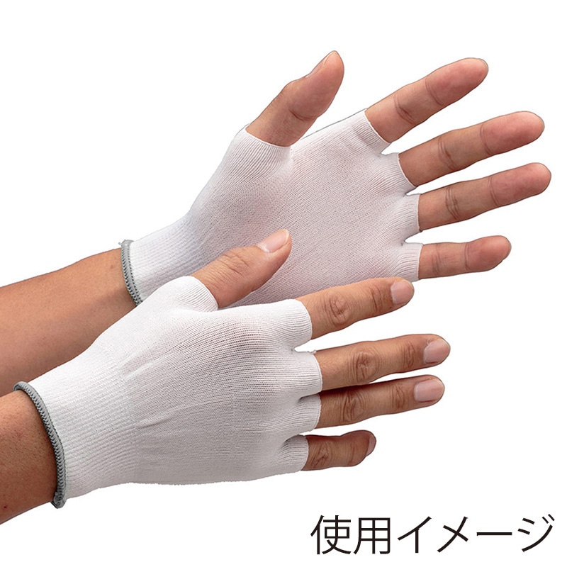 ミドリ安全 作業手袋 指切りタイプ L MCG-703N 10双入 4045070330 1束（ご注文単位1束）【直送品】