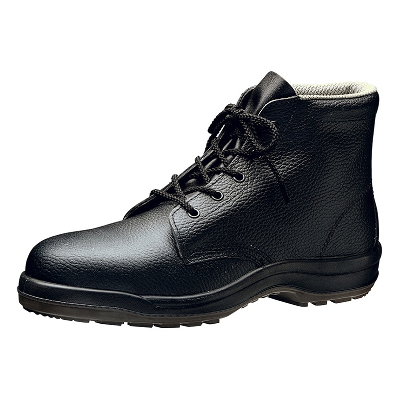 ミドリ安全 耐滑安全靴 ワイド樹脂先芯 中編上 CJ020 ブラック 27cm 13120328 1組（ご注文単位1組）【直送品】