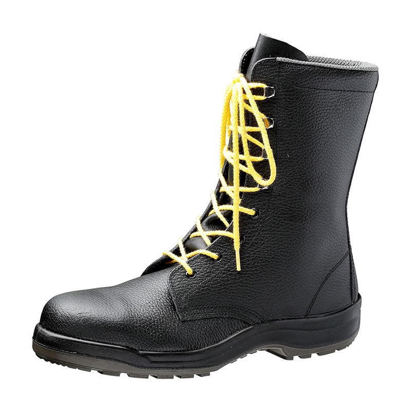 ミドリ安全 静電安全靴 ワイド樹脂先芯 長編上 CJ030静電 ブラック 25cm 13320551 1組（ご注文単位1組）【直送品】