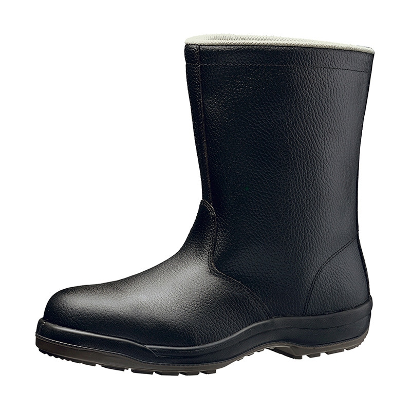 ミドリ安全 耐滑安全靴 ワイド樹脂先芯 半長靴 CJ040 ブラック 23.5cm 13420252 1組(ご注文単位1組)【直送品】