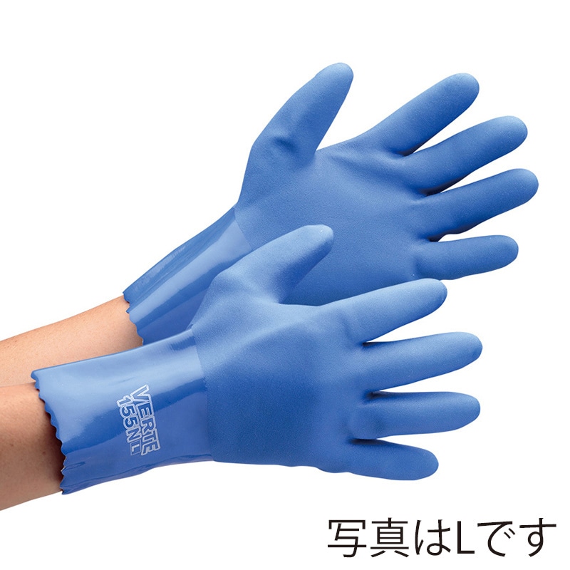 ミドリ安全 塩化ビニール耐油手袋 ベルテ155N M 10双入 4047155020 1束（ご注文単位1束）【直送品】