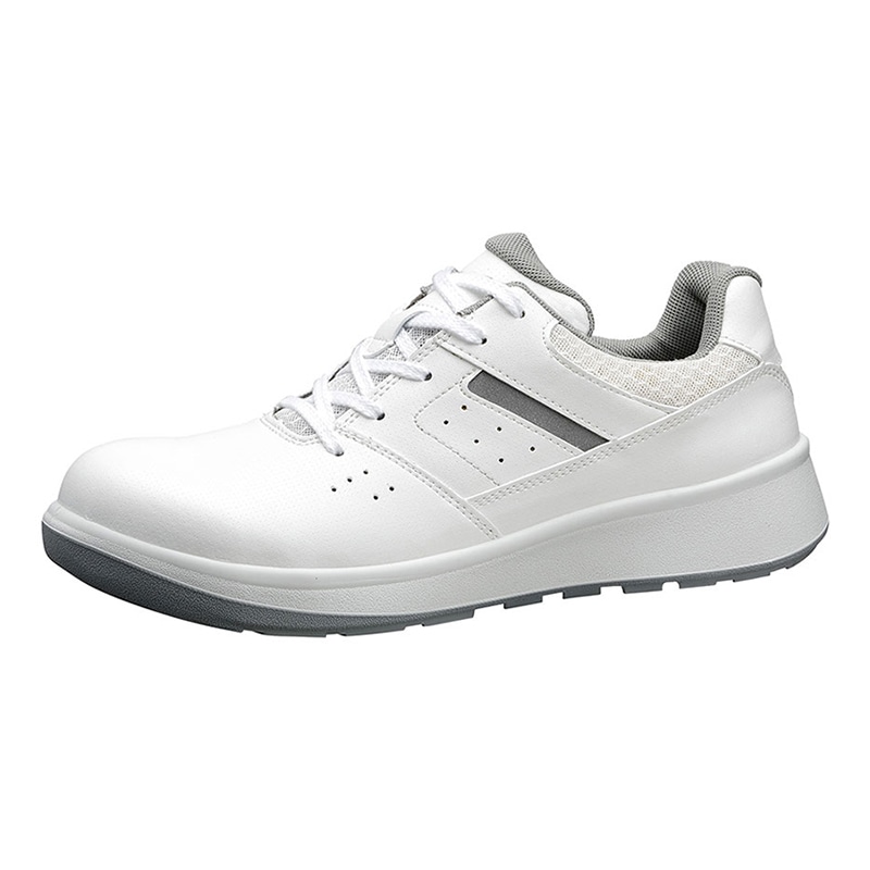 ミドリ安全 G4セフティスニーカー プロ 紐タイプ G4590 ホワイト 22cm 12040178 1組（ご注文単位1組）【直送品】