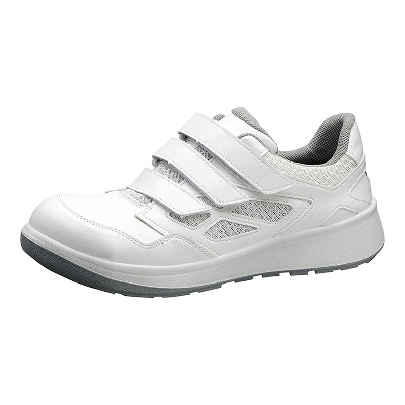 ミドリ安全 G4セフティスニーカー プロ バンドタイプ G4695ホワイト 27cm 12040193 1組(ご注文単位1組)【直送品】