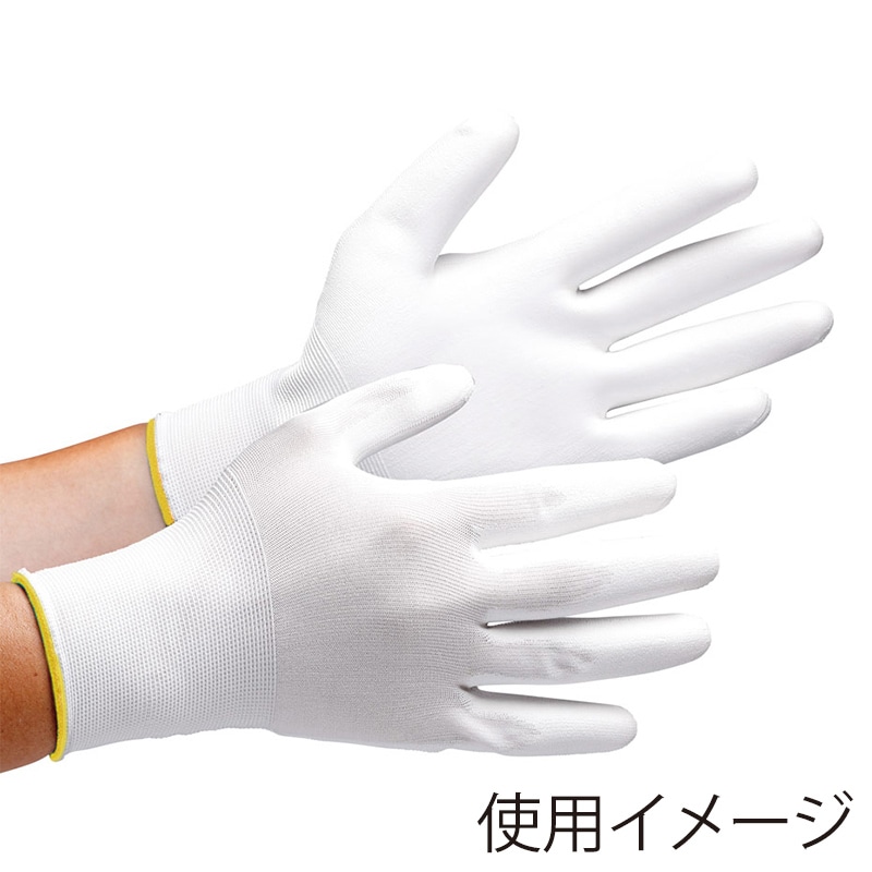 ミドリ安全 ウレタン手袋 薄手 LL NP180D 10双入 4045105340 1束(ご注文単位1束)【直送品】