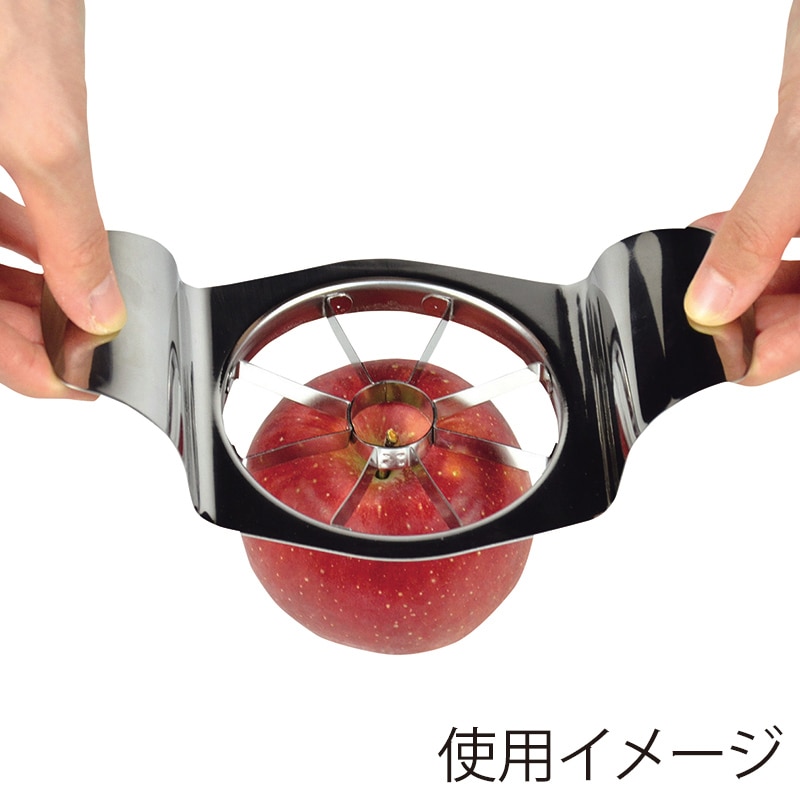 パール金属 ガジェコン　りんごカッター  CC-1234 1個（ご注文単位6個）【直送品】