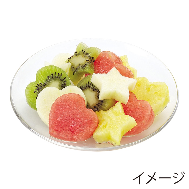 パール金属 ガジェコン 楽しいフルーツ抜型セット CC-1236 1個(ご注文単位10個)【直送品】