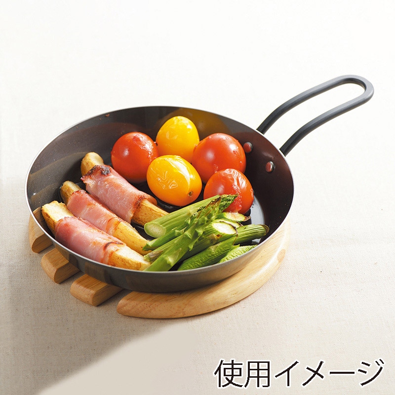 パール金属 ラクッキング 鉄製片手グリルパン 16cm HB-372 1個(ご注文単位30個)【直送品】