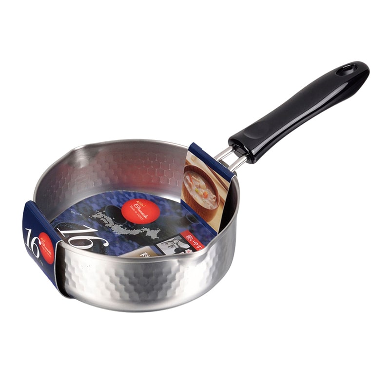 パール金属 NEWブランチ　ステンレス製行平鍋 16cm HB-629 1個（ご注文単位20個）【直送品】