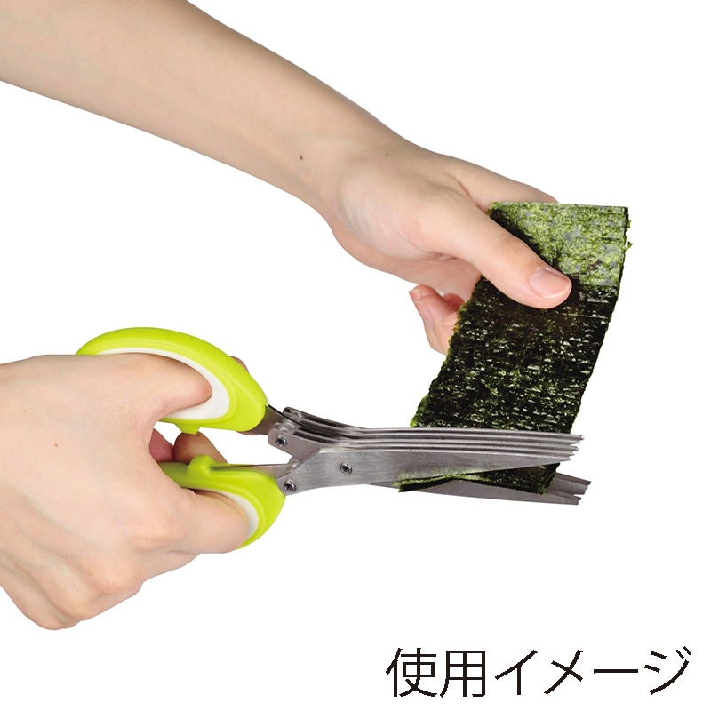 パール金属 彩創 きざみ海苔ばさみ 5枚刃 HB-655 1個(ご注文単位10個)【直送品】