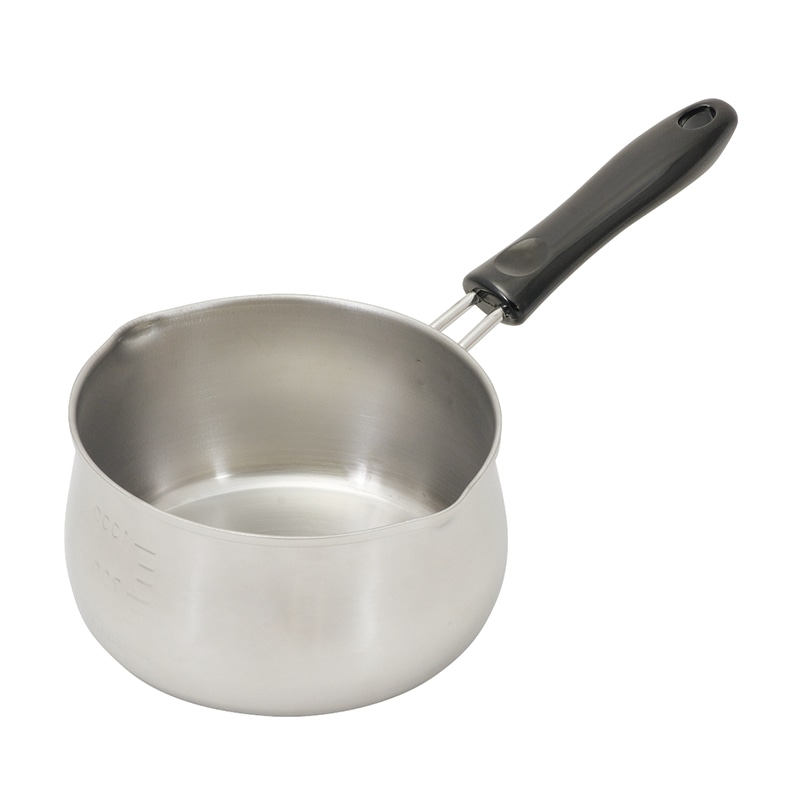 パール金属 デイズキッチン　ステンレス製つぼ型ミルクパン 14cm HB-1049 1個（ご注文単位20個）【直送品】