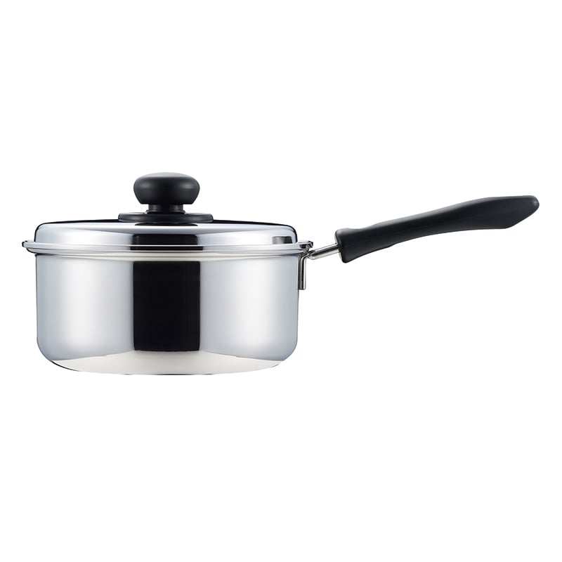 パール金属 コンフォール　3層鋼片手鍋 18cm HB-1130 1個（ご注文単位12個）【直送品】