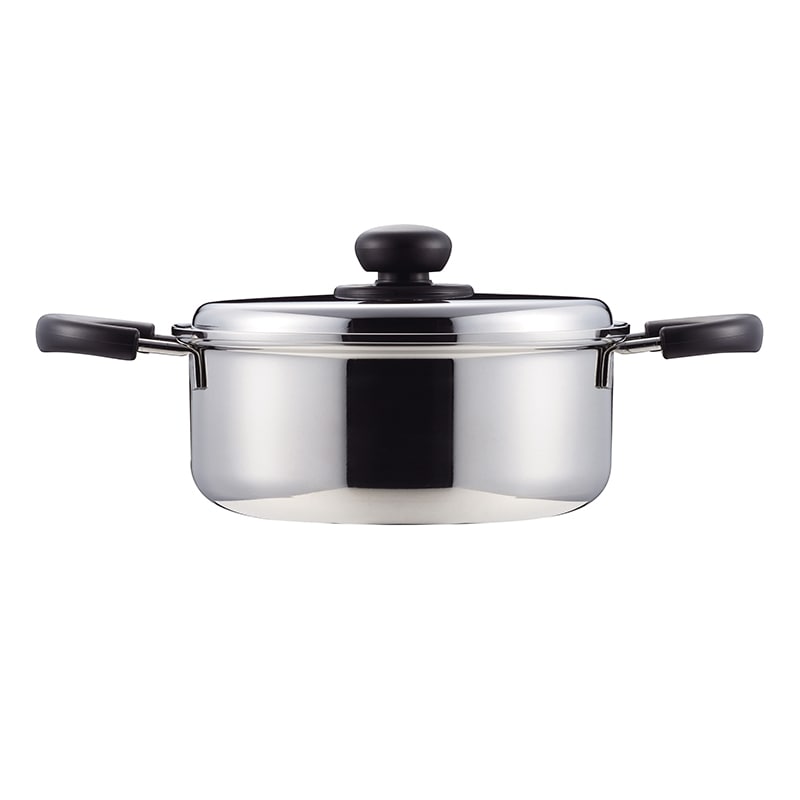 パール金属 コンフォール 3層鋼両手鍋 20cm HB-1131 1個(ご注文単位12個)【直送品】