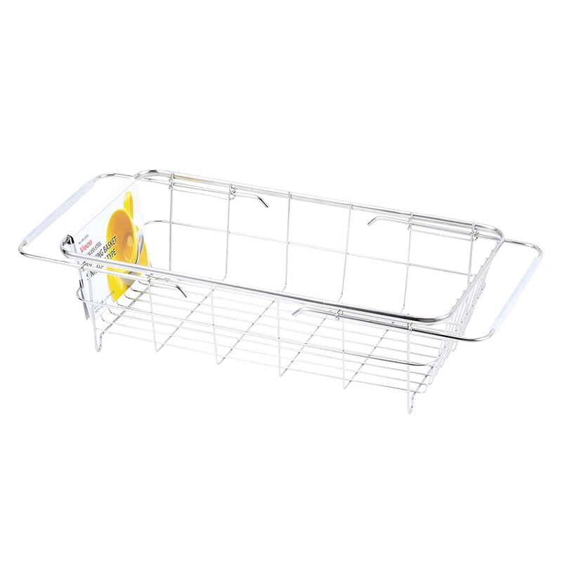 パール金属 ビューノ　ステンレス製　水切りバスケット シンクスライド式 HB-3283 1個（ご注文単位12個）【直送品】