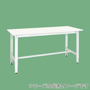サカエ 軽量高さ調整作業台 TKK8タイプ スタンダード パールホワイト TKK8-186VPW 1台(ご注文単位1台)【直送品】