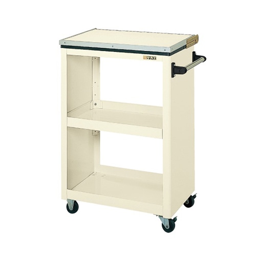 サカエ ホワイトボード付ワゴン パネルワゴンタイプ PMW-2WB 1台(ご注文単位1台)【直送品】