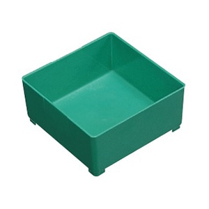 サカエ パーツトレーセット 100×100mm 100個 P-DS 1セット(ご注文単位1セット)【直送品】