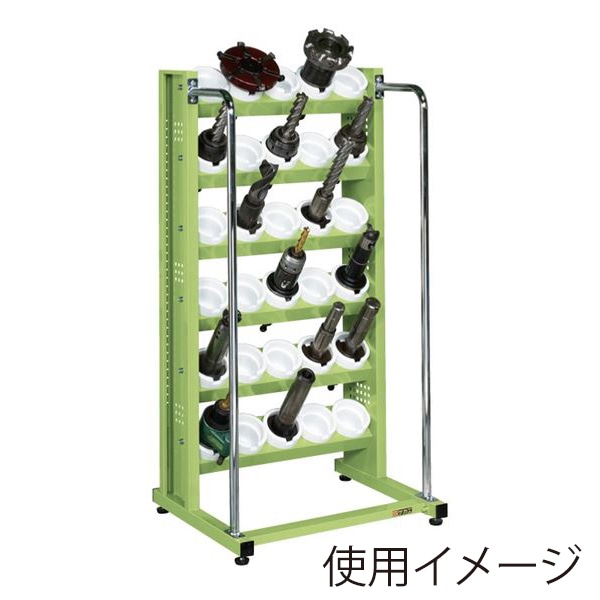 サカエ ツーリングラック UT-50×30個 グリーン TLN-16AN 1台(ご注文単位1台)【直送品】