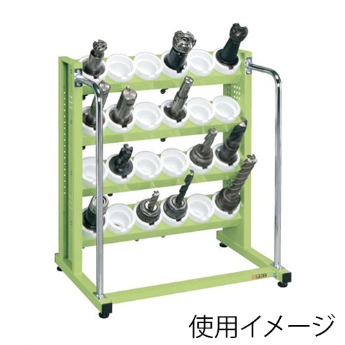 サカエ ツーリングラック UT-50×24個 グリーン TLN-34A 1台(ご注文単位1台)【直送品】