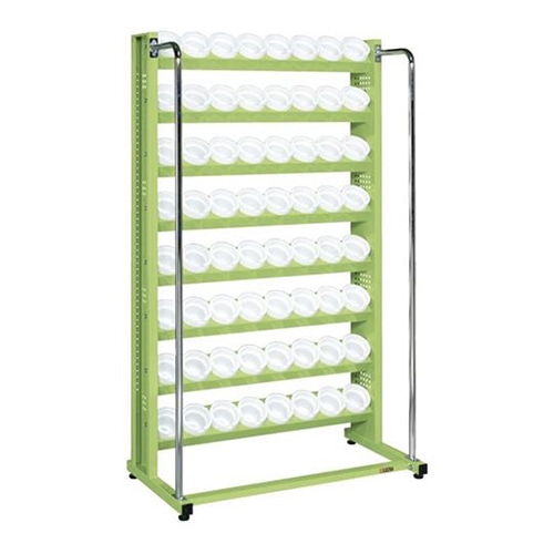 サカエ ツーリングラック UT-50×64個 グリーン TLN-28AN 1台(ご注文単位1台)【直送品】