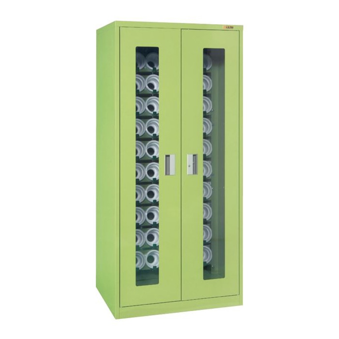 サカエ 大型ツーリング保管庫 UT-50×60個 扉付き NT・BTツール専用 グリーン TLG-60AD 1台(ご注文単位1台)【直送品】