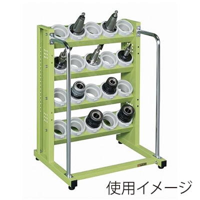 サカエ ツーリングラック AS-50×20個 グリーン ASN-14AN 1台(ご注文単位1台)【直送品】