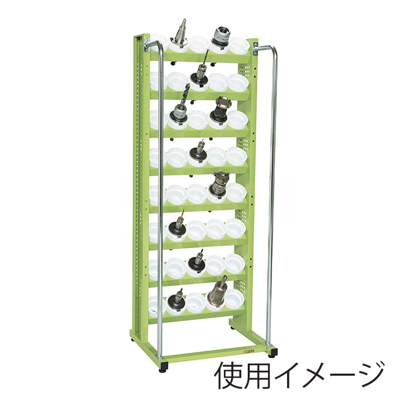 サカエ ツーリングラック UT-50×40個 グリーン TLN-18AN 1台(ご注文単位1台)【直送品】