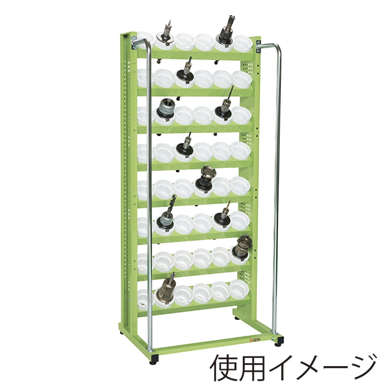 サカエ ツーリングラック UT-50×48個 グリーン TLN-38AN 1台(ご注文単位1台)【直送品】