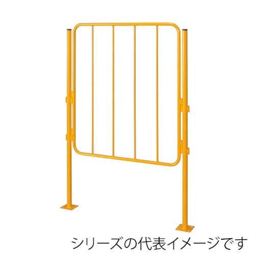 サカエ セーフティフェンス　単体　ミドルタイプ オレンジ NSF-121MTM 1台（ご注文単位1台）【直送品】