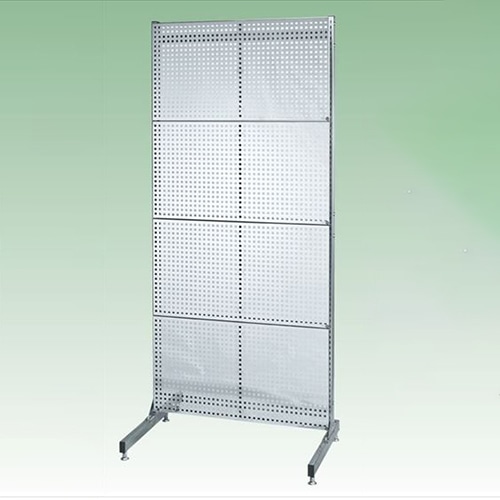 サカエ ステンレスラック パンチングパネルタイプ 固定式 PLS-4PSU 1台(ご注文単位1台)【直送品】