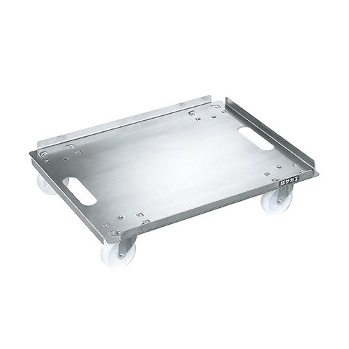 サカエ ステンレスキャリー 3方上向き SUS304 ナイロンウレタン車 SUC3-5SS 1台(ご注文単位1台)【直送品】