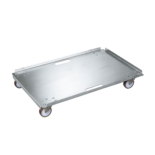 サカエ ステンレスキャリー 3方上向き SUS304 ナイロンウレタン車 SUC3-6SS 1台(ご注文単位1台)【直送品】